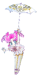 she likes those umbrella's