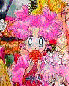 Pink Kimono...to  match her hair
